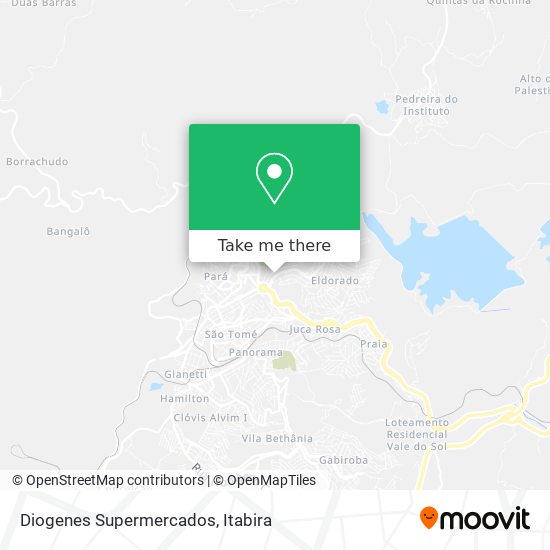 Mapa Diogenes Supermercados