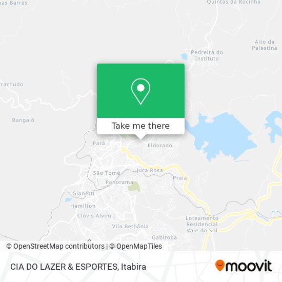 CIA DO LAZER & ESPORTES map