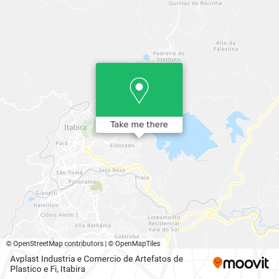 Avplast Industria e Comercio de Artefatos de Plastico e Fi map