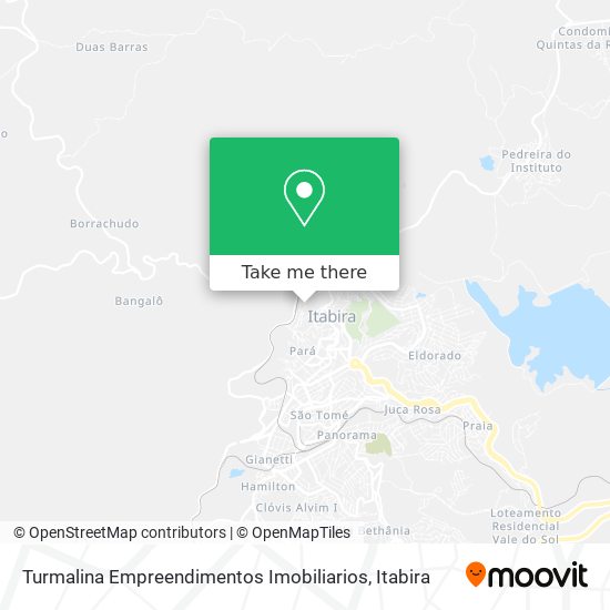 Turmalina Empreendimentos Imobiliarios map