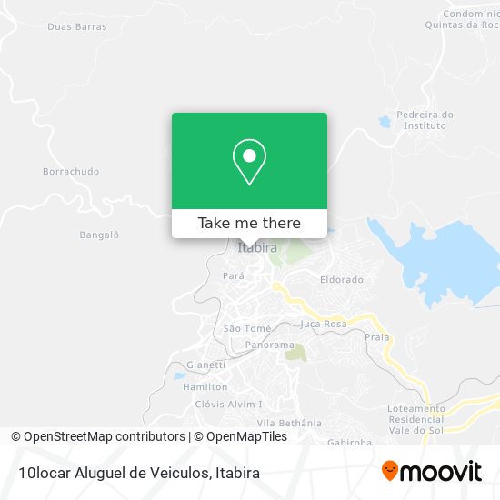 10locar Aluguel de Veiculos map