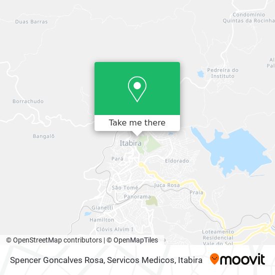 Spencer Goncalves Rosa, Servicos Medicos map