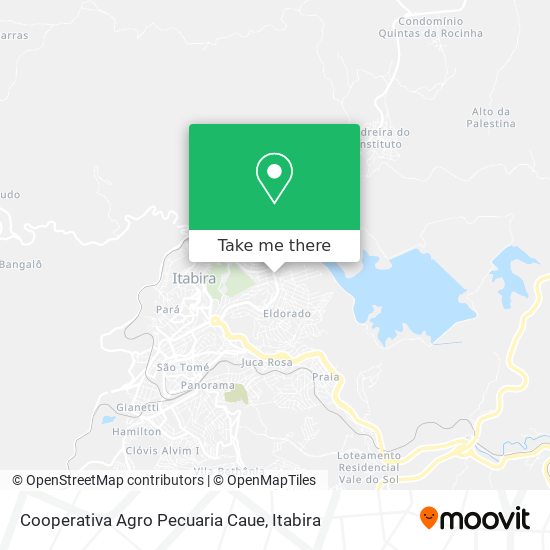 Cooperativa Agro Pecuaria Caue map