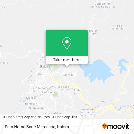 Sem Nome Bar e Mercearia map