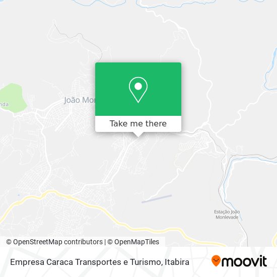 Empresa Caraca Transportes e Turismo map