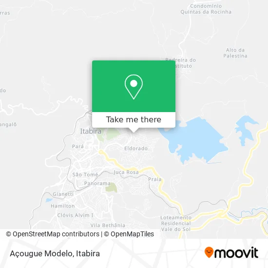Açougue Modelo map
