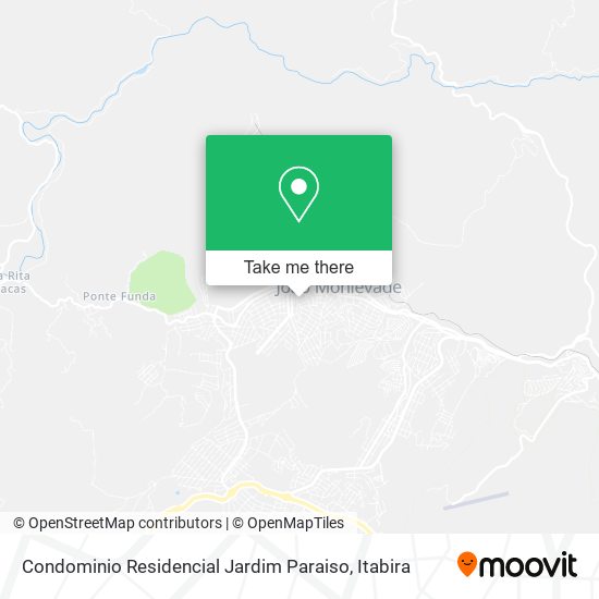 Mapa Condominio Residencial Jardim Paraiso