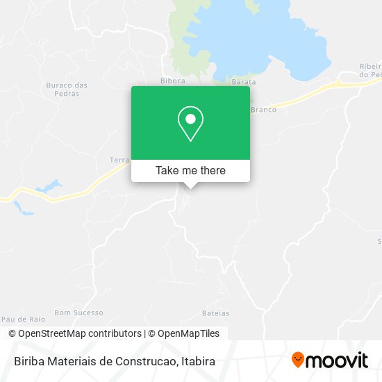 Biriba Materiais de Construcao map