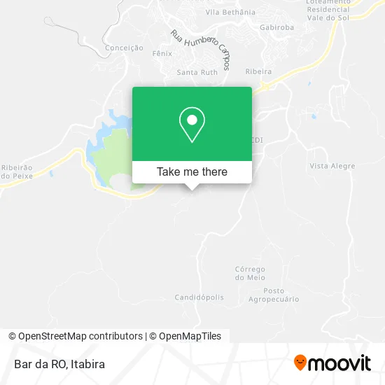 Bar da RO map