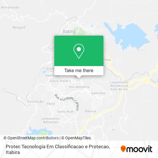 Protec Tecnologia Em Classificacao e Protecao map