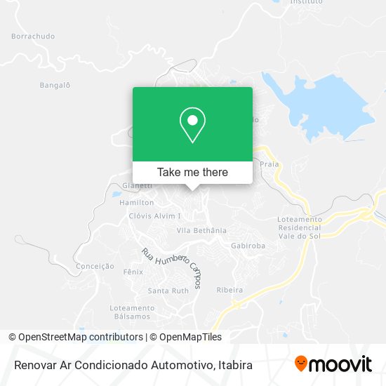 Renovar Ar Condicionado Automotivo map