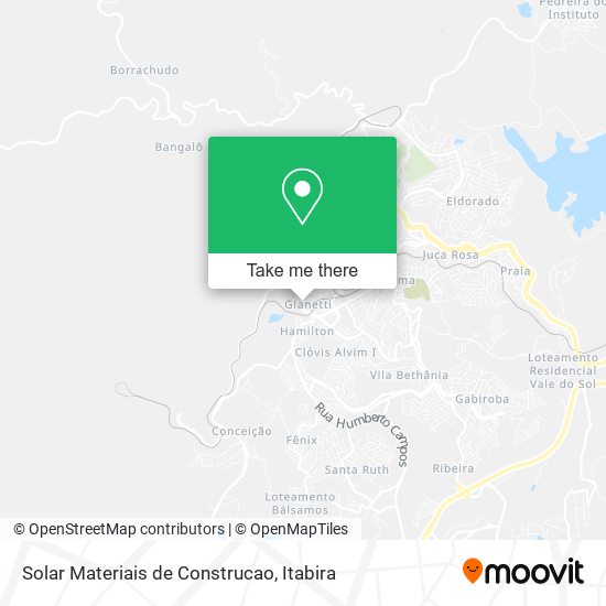 Solar Materiais de Construcao map