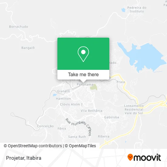 Projetar map