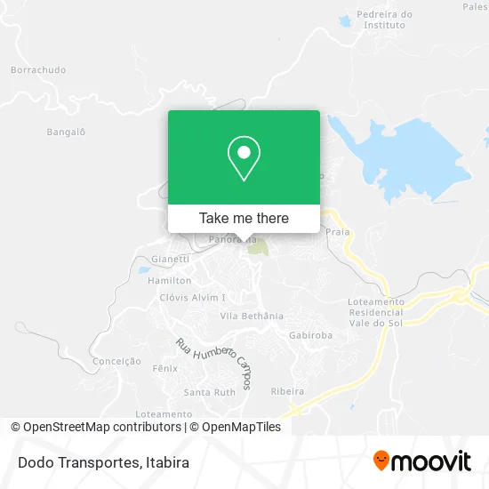 Dodo Transportes map