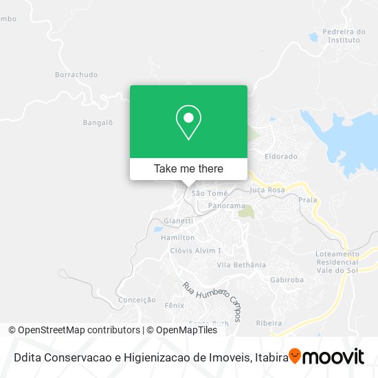 Mapa Ddita Conservacao e Higienizacao de Imoveis