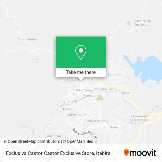 Exclusiva Castor Castor Exclusive Store map
