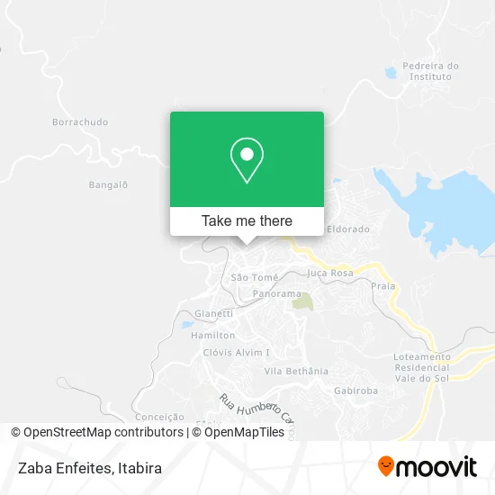 Zaba Enfeites map