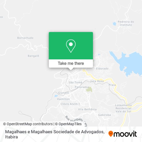 Mapa Magalhaes e Magalhaes Sociedade de Advogados