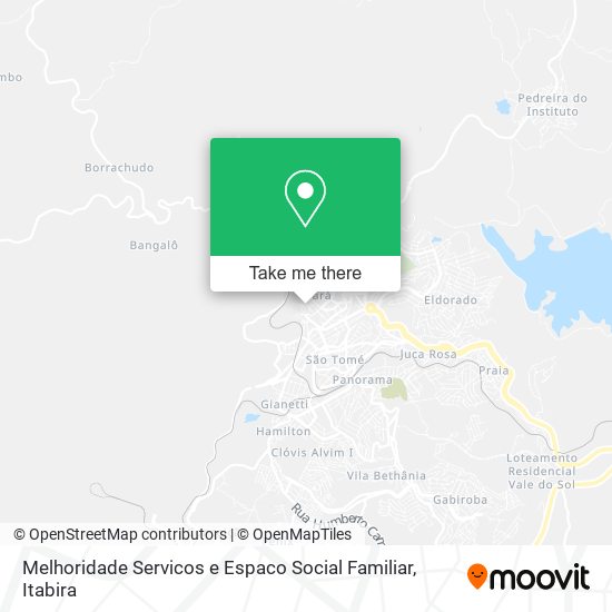 Mapa Melhoridade Servicos e Espaco Social Familiar