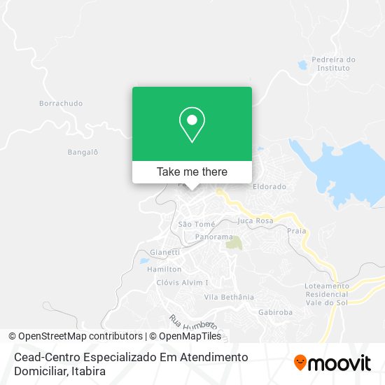 Mapa Cead-Centro Especializado Em Atendimento Domiciliar