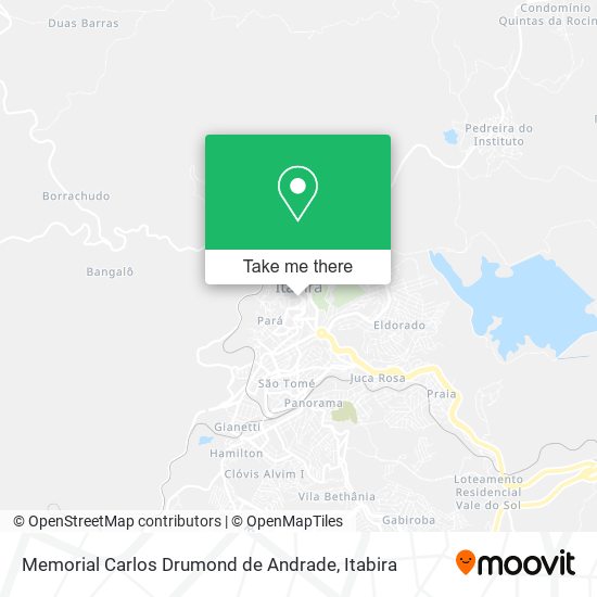 Memorial Carlos Drumond de Andrade map