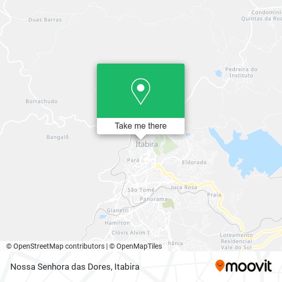 Nossa Senhora das Dores map