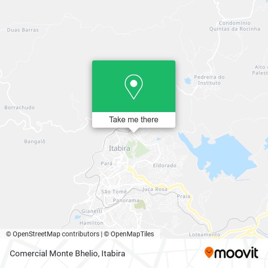Comercial Monte Bhelio map