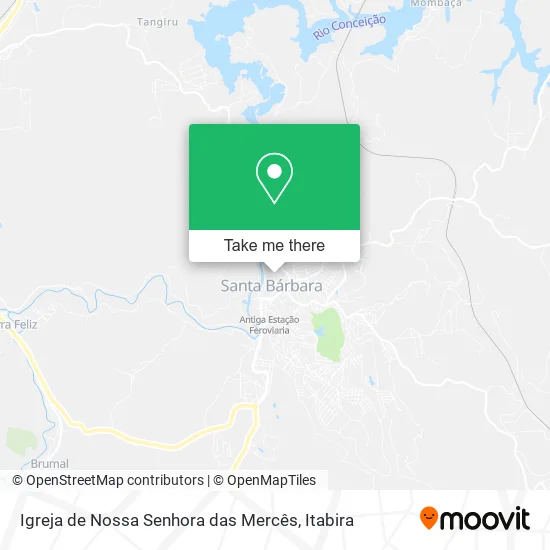 Igreja de Nossa Senhora das Mercês map