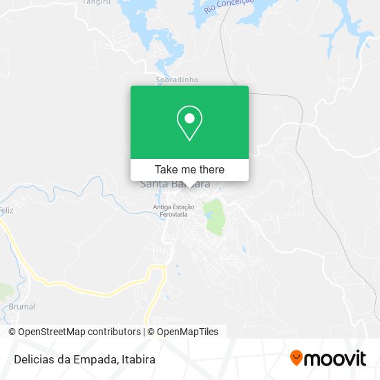 Mapa Delicias da Empada