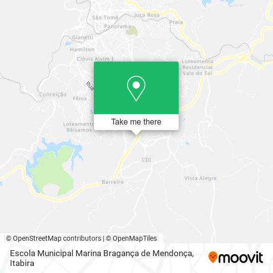 Escola Municipal Marina Bragança de Mendonça map