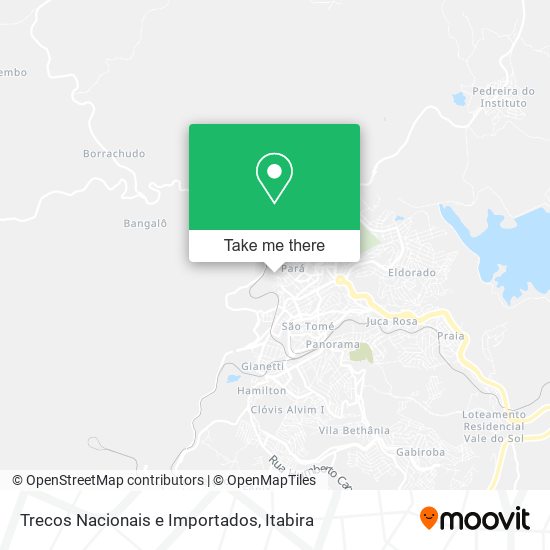 Trecos Nacionais e Importados map