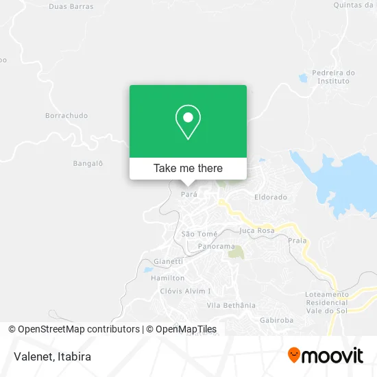 Valenet map