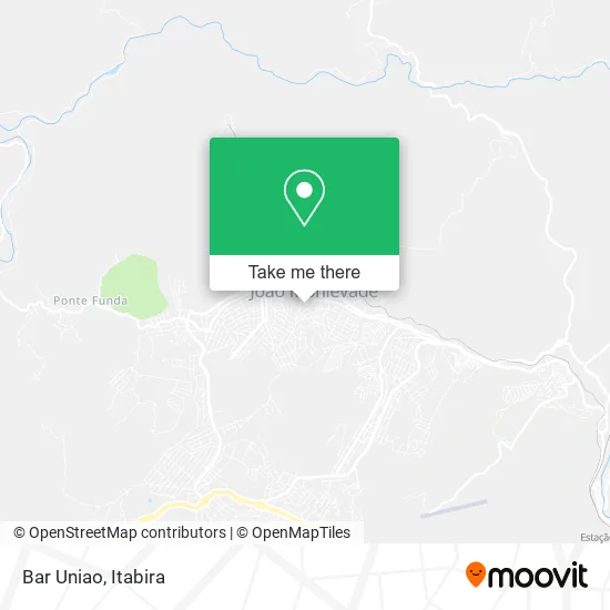 Bar Uniao map