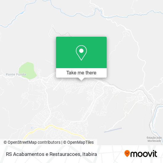 RS Acabamentos e Restauracoes map