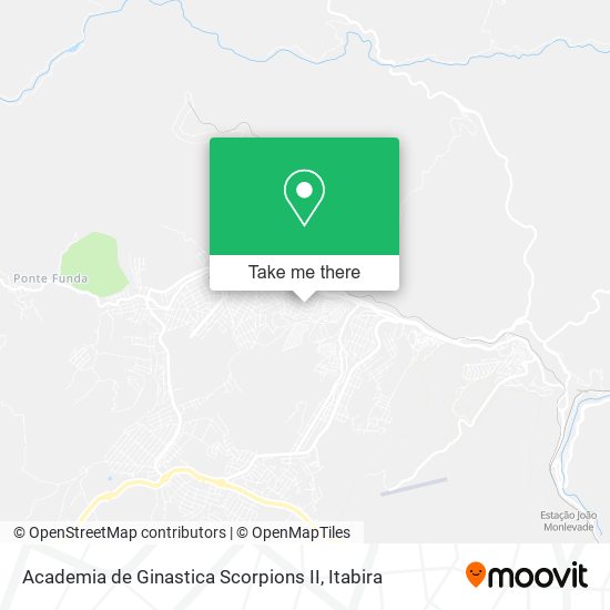 Academia de Ginastica Scorpions II map