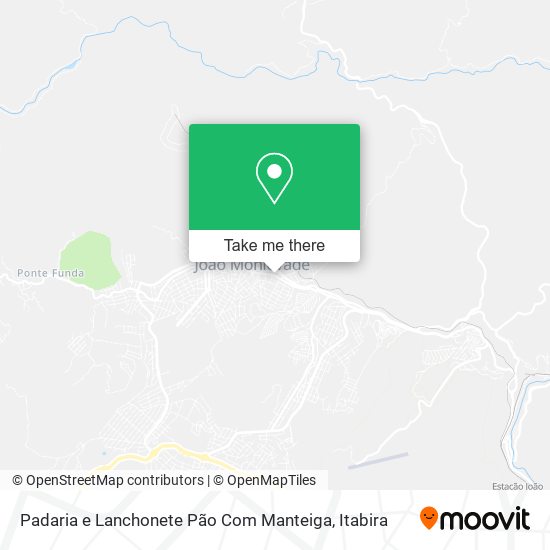 Padaria e Lanchonete Pão Com Manteiga map