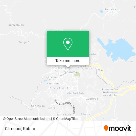 Climepsi map