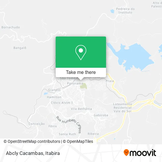 Abcly Cacambas map