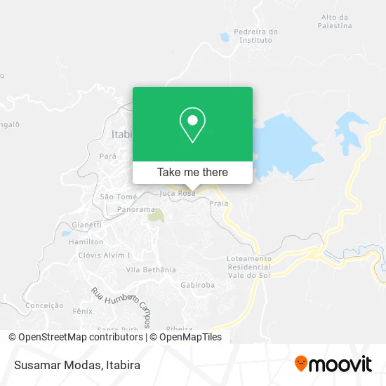 Susamar Modas map