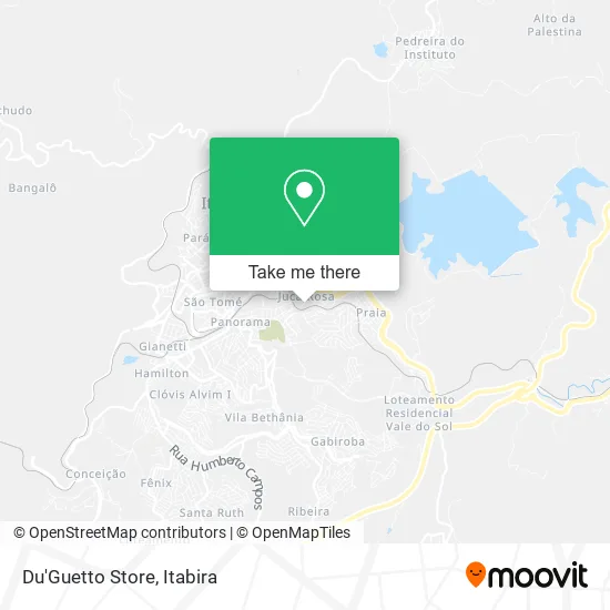 Du'Guetto Store map