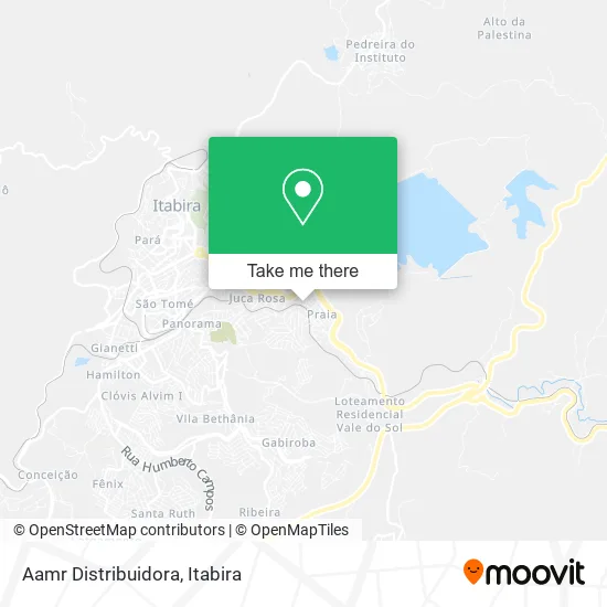 Aamr Distribuidora map