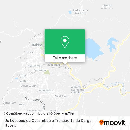 Jc Locacao de Cacambas e Transporte de Carga map