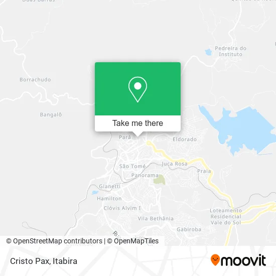 Cristo Pax map