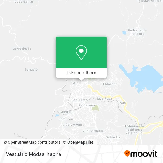 Vestuário Modas map