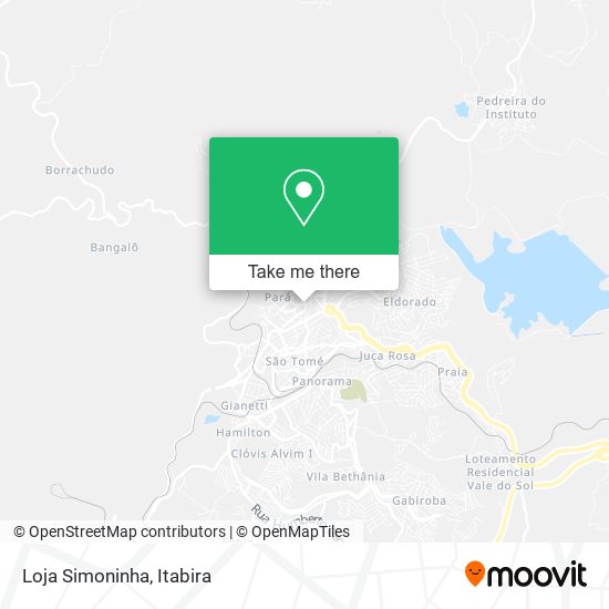 Loja Simoninha map