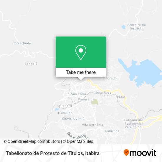 Mapa Tabelionato de Protesto de Títulos