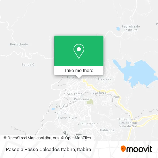 Passo a Passo Calcados Itabira map