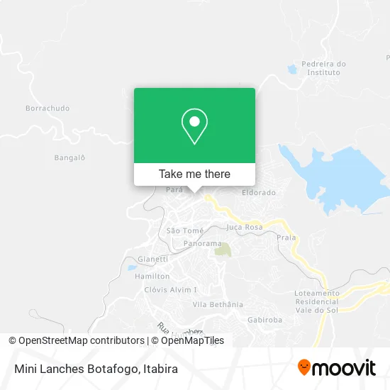 Mini Lanches Botafogo map