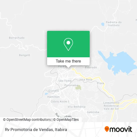 Rv Promotoria de Vendas map