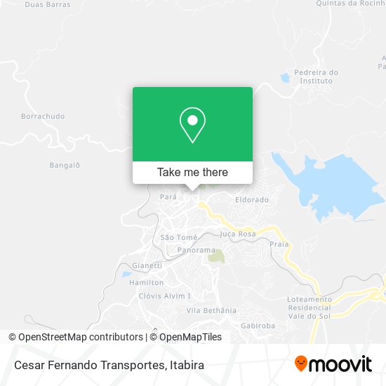 Cesar Fernando Transportes map